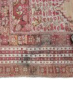 Load image into Gallery viewer, 4x5 Rare Mid 1800s Antique Turkish Gordis Rug Wool Foundation Collectors Piece 
