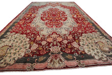 Load image into Gallery viewer, 11x16 Rare Antique Rug Art Nouveau Rug Art Deco Rug 338cmx470cm 1900
