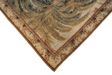 Load image into Gallery viewer, 8x12 Rare 18th Century Tapestry Handwoven Wool &amp; Silk Flemish Tapestry 226x359cm

