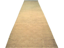 Load image into Gallery viewer, 5x22 Antique Oushak Art Deco Runner Rug Fine Gold Beige152cmx 658Ccm c. 1890
