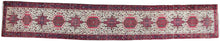 Load image into Gallery viewer, Antique Herriz Karaje Serrapi Runner Rug  3x16 Handmade Ivory 79cmx491cm C. 1930

