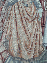 Load image into Gallery viewer,  6x7 Arts &amp; Crafts Antique French Tapestry Noblemen 1890 Wool &amp; Silk 183cmx206cm
