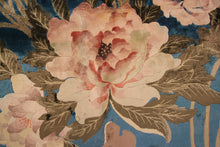 Load image into Gallery viewer, Rare Vintage Art Nouveau Rug Silk Chinese Rug 6X9 C.1960 Art Deco 183cmx269cm
