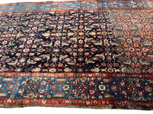 Load image into Gallery viewer, 4x8 Antique Traditional Rug Iron Quality Area Rug 127cm x 239cm Handmade 1900
