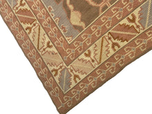 Load image into Gallery viewer,  11x13 Vintage French Art Deco Rug Flat Woven Art Nouveau Rug 346cm x 401cm
