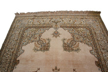 Load image into Gallery viewer, 4x6 Rare Vintage 100% Pure Silk Hereke Rug Kaysari Rug Fine Museum High Quality 
