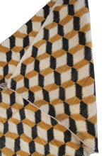 Load image into Gallery viewer, Antique Navajo Rug Flatwoven Geometric Optical Illusion Handwoven 2x3 Tapestry
