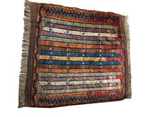 Load image into Gallery viewer, 2x2 Rare Fine Antique Yastic Collector  Turkish Hereke Rug Multi Striped C.1900
