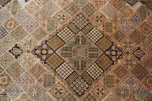 Load image into Gallery viewer, 5x8 Rare Fine Silk Authentic Oriental Handmade Rug Garden Snowflake 137x244cm

