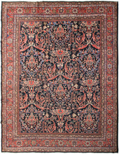 Load image into Gallery viewer, 10X13 Antique Traditional Rug Geometric Handmade Circa 1920 Rug 312cm x 401cm

