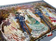 Load image into Gallery viewer, 7x10 Vintage European Tapestry Art Nouveau Dance Celebration Tapestry 203x292cm
