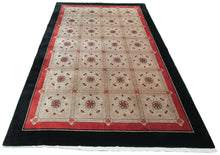 Load image into Gallery viewer, 6x9 Rare Walter Nichols Antique Art Deco 1920 Rug Chinese Art Nouveau 183x 269cm
