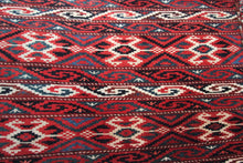 Load image into Gallery viewer, 4x8Antique Ersari Turkoman Rug Antique Tribal Rug Antique Geometric Overall 
