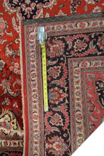 Load image into Gallery viewer, 7x10 Fine Silk Qumm Silk Ghhomm rug 100% Silk  foundation  Handmade Vintage Rug
