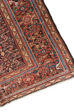 Load image into Gallery viewer, 5x10 Rare Antique Rug Fine Rug Geometric Traditional Oriental Rug Navy Blue 1900
