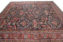 Load image into Gallery viewer, 10X13 Antique Traditional Rug Geometric Handmade Circa 1920 Rug 312cm x 401cm

