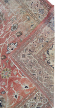 Load image into Gallery viewer, 9x12 Antique Traditional Oriental Antique Handmade Rug 1900 275cm x 379cm Worn
