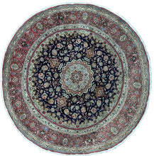 Load image into Gallery viewer, 10x10 Round Exceptional Taabrriz Rug Rare Kork Wool &amp; Silk Rug Round 298cmx298cm
