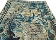 Load image into Gallery viewer, 18th C Rare Antique French Aubusson Tapestry 252cm x 287cm Wool &amp; Silk Isaac 8x9
