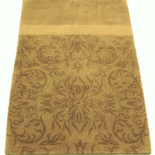 Load image into Gallery viewer, 2&#39;x3&#39; 100% Natural Silk Vintage Tibetan Rug Light Green Circa 1980
