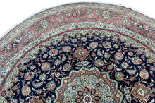Load image into Gallery viewer, 10x10 Round Exceptional Taabrriz Rug Rare Kork Wool &amp; Silk Rug Round 298cmx298cm
