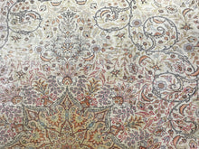 Load image into Gallery viewer,  7x10 Vintage Silk Hereke Fine 100% Silk Quality Museum Signed Rug 209x297cm
