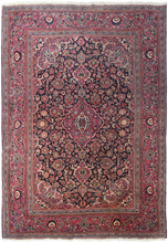 Load image into Gallery viewer,  4x7 Rare Antique Dabir Rug Kashann Rug Fine Kork Wool Pink Handmade Antique Rug

