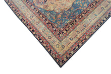 Load image into Gallery viewer, 10X13 Rare Vintage Mohtashamm Rug Fine Handmade Area Rug 298cmx397cm
