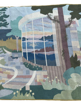 Load image into Gallery viewer, 3x8ft 1967 Phillips Pilot Rock Tapestry Yacht Club Rare Needlepoint 89cm x 249cm
