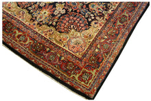 Load image into Gallery viewer, 5x7 Antique Rug magnificent Mohajeran Handmade Rug Blue 137cm x 198cm Circa 1920

