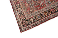 Load image into Gallery viewer,  8x10 Antique Mahal Sultanabad Rug Geometric Red Antique Rose Traditional 
