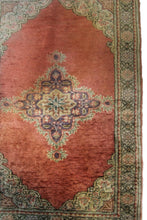 Load image into Gallery viewer,  2x3 Rare Vintage Turkish Rug Cotton Kaysari 61cm x91cm Fine Tapestry Handmade
