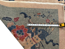 Load image into Gallery viewer,  9x12 Tree of Life Walter Nichols Antique Chinese Art Deco Rug 275x351cm c.1920
