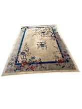 Load image into Gallery viewer,  9x12 Tree of Life Walter Nichols Antique Chinese Art Deco Rug 275x351cm c.1920
