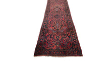Load image into Gallery viewer, 2x15 Antique Lilihann Handmade Overall Runner Traditional  Mohajeran c. 1890
