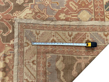 Load image into Gallery viewer,  11x13 Vintage French Art Deco Rug Flat Woven Art Nouveau Rug 346cm x 401cm

