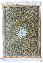 Load image into Gallery viewer, Group of 4 Ghhomm Fine Pure 100% Silk Rugs Tapestries  1x2  2x2
