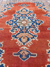 Load image into Gallery viewer, 10x12 Antique Traditional Mahall Rug Handmade Rug 300cm x348cm C.1880

