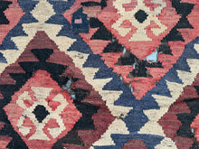 Load image into Gallery viewer, Antique Tribal Kelim Flatwoven Kelim Geometric Rug 10x16 310cm x 472cm C.1920
