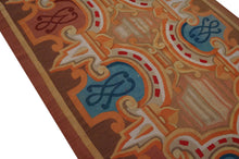 Load image into Gallery viewer, 4x17 Antique French Aubusson Rug Louis Phillipe Rug  Runner 122cmx526cm  C.1880
