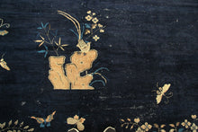 Load image into Gallery viewer,  13x18 Rare Antique Peking Chinese Art Deco Rug Museum Quality Blue c.1870  
