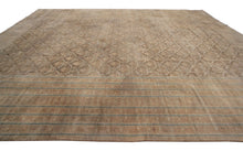 Load image into Gallery viewer,  9x12 Rare Antique Malayerr Rug Beige All Over Tonal Exceptional Fine 1920
