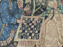 Load image into Gallery viewer, 5x9 Antique French Tapestry Verdure Noblemen Royalty Verdure 158cm x 272cm 1920
