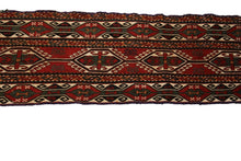 Load image into Gallery viewer, Antique Sumak Soumak Rug Rug Tribal Rust 2&#39;x4&#39; (41cmx117cm) C.1940
