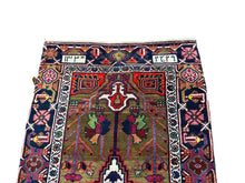 Load image into Gallery viewer, Rare Antique Herizz Runner Antique Handmade Rug Serappi 3x18 94cm x 531cm
