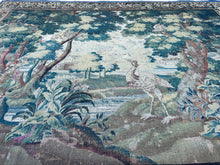 Load image into Gallery viewer,  10x13 Early 18th century Flemish antique tapestry Verdure Wool &amp; Silk 297x384cm
