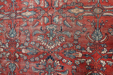 Load image into Gallery viewer, 9x12 Antique Geometric Traditional Oriental Handmade Rug 1920 267cm x 356cm
