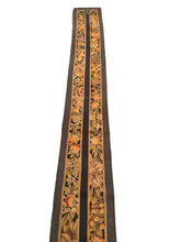 Load image into Gallery viewer,  1&#39; x 7&#39; Fine Antique French Tapestry Floral Fruits Tapestry 31cm x 214cm c.1890
