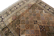 Load image into Gallery viewer, 5x8 Rare Fine Silk Authentic Oriental Handmade Rug Garden Snowflake 137x244cm
