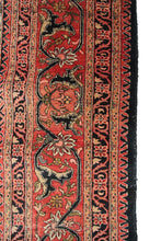 Load image into Gallery viewer, 10x13 Vintage Farahann Rug Geometric Art Nouveau Rug Handmade Gold 305x392cm
